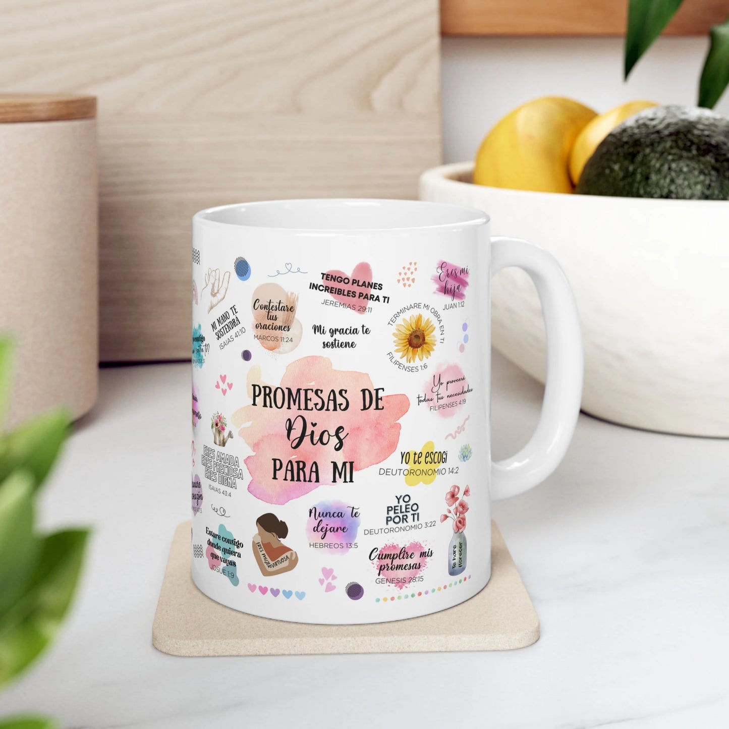 Taza Promesas de Dios Mujer