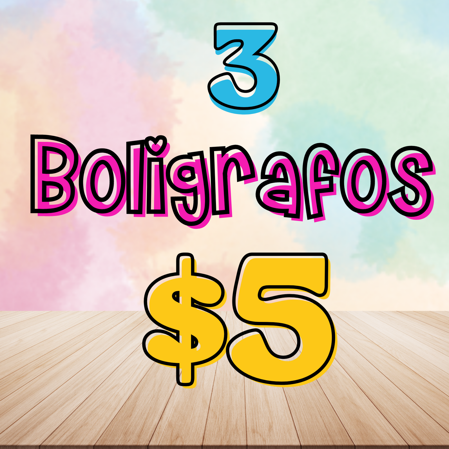 Bolígrafos Surtidos (3)