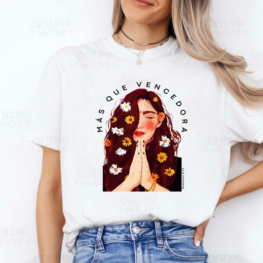 Tshirt Más que Vencedora