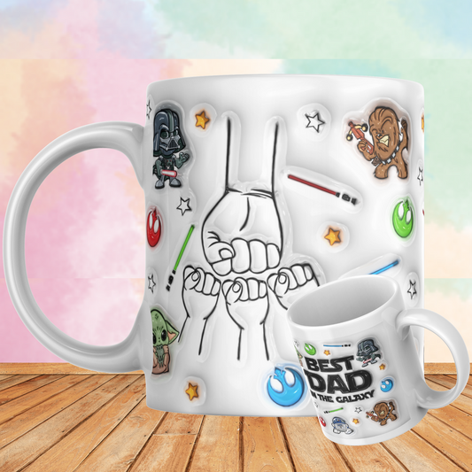 Taza para Papá Best Dad Galaxy