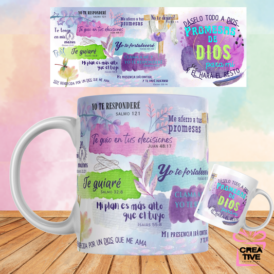 Taza Promesas de Dios