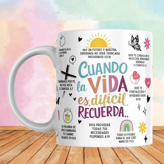 Taza Cuando la Vida